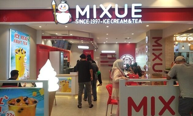 Franchise Mixue di Karawaci