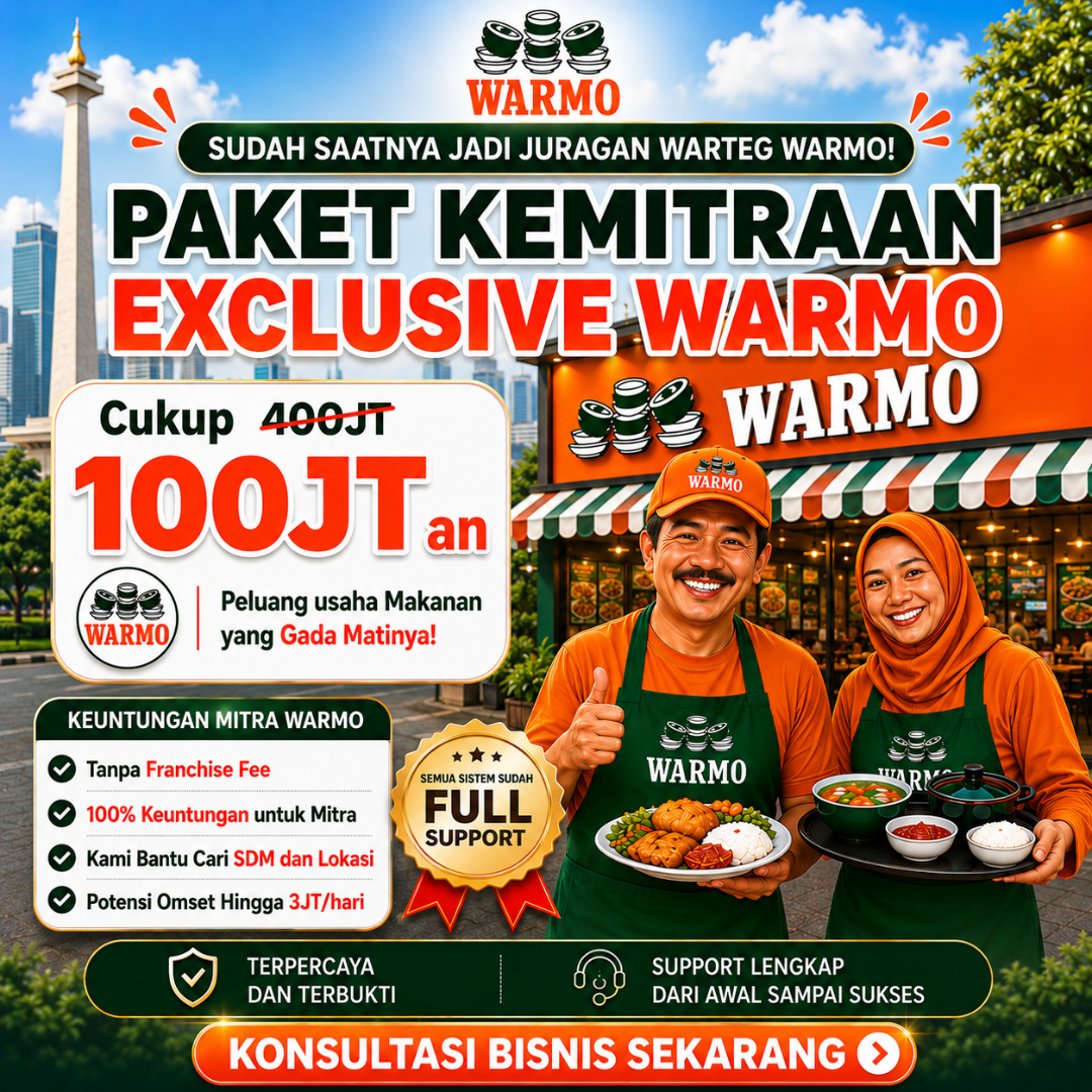 Franchise Warteg Warmo_Bisnis Warteg Murah_Franchise Warteg Murah